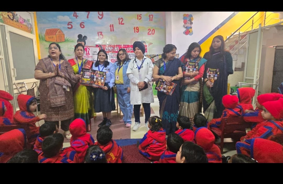 नाटक के ज़रिए बच्चों को दिया बड़ा संदेश: मोबाइल एडिक्शन से बचने की सीखबेटियाँ फाउंडेशन मेरठ टीम द्वारा रोहटा रोड स्थित Sunshine Global School में जागरूकता कार्यक्रम